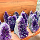 Amethyst Polished Geode - Small Cathedral Amethyst - Magic Crystals. Shop at Magic Crystals for Small Amethyst Polished Geode - Cathedral Amethyst. VERY High Quality. World’s Highest Quality Amethyst Geode, Crystals and Stones, Healing stones. Top Rated Mineral Dealer. Authenticity Certificates. Deep & Rich Hues. Amethyst from Brazil and Uruguay available. Amethyst Cut Base Small Geode - Grade A