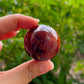 Looking for genuine and stunning Carnelian Crystal Sphere? Shop at Magic Crystals for polished cut base carnelian. We only carry 'AAA' Quality Carnelian from India and Madagascar. Red Agate Crystal Tower for reiki Healing. Free Standing Crystal, Beautiful Display Crystal with FREE SHIPPING AVAILABLE.