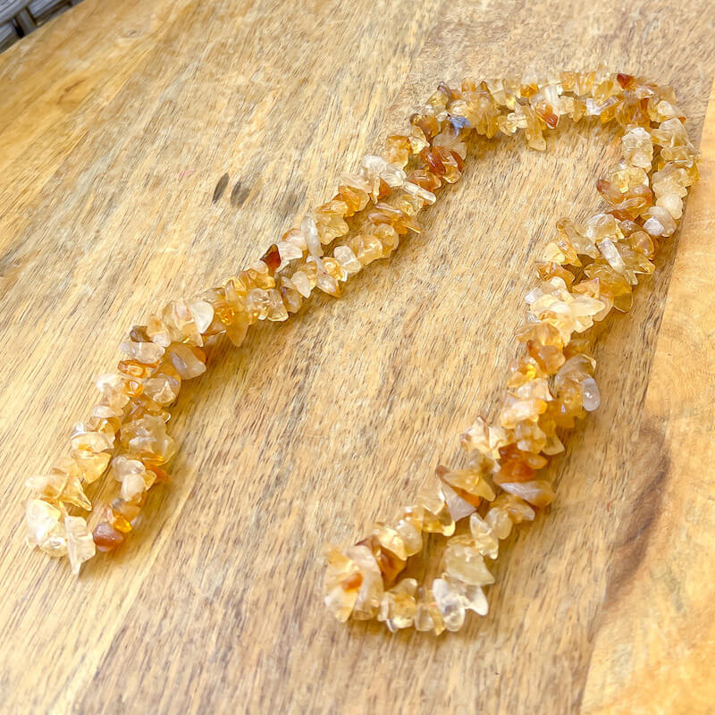 Citrine Gemstone Pendant Necklace - Natural Crystal Healing | Joy, Wea –  Lizzie Lahaina Couture Swimwear Made In Maui