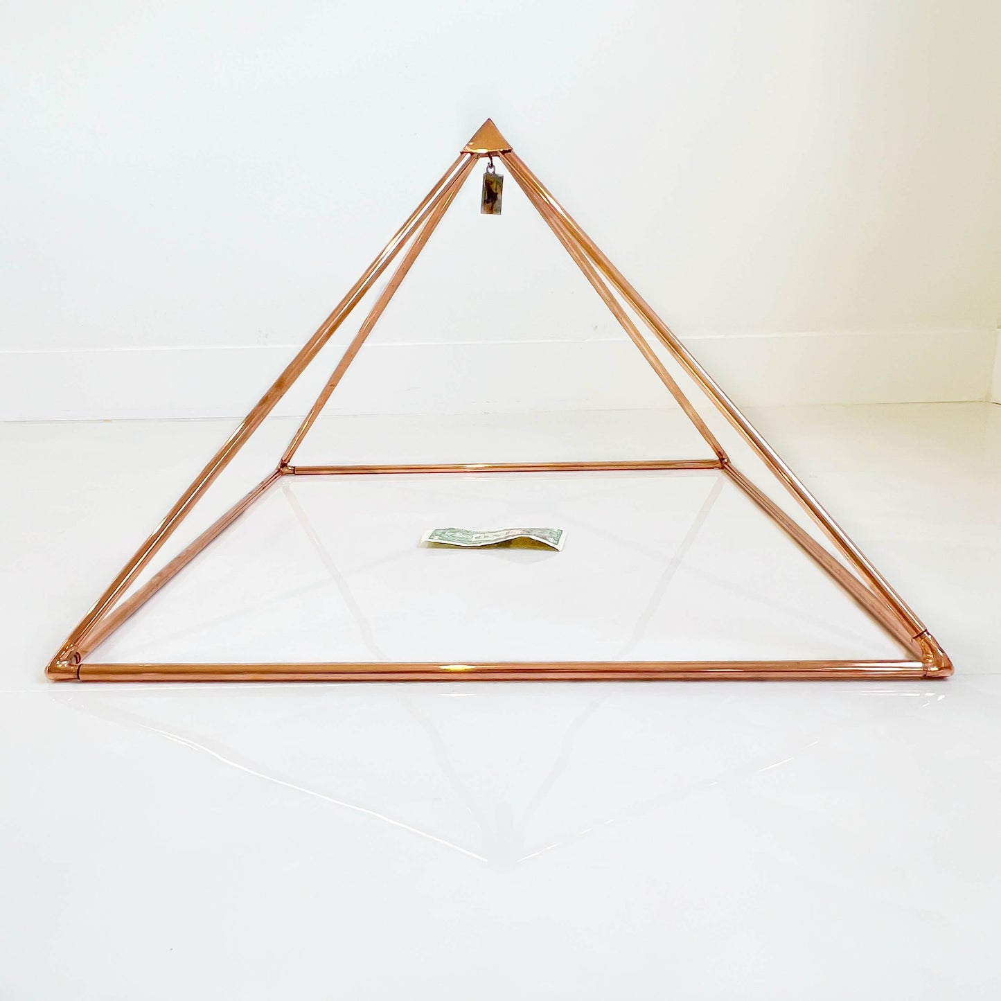 Charging Copper Pyramid - Giza Measurements for Conducting Energy Flow