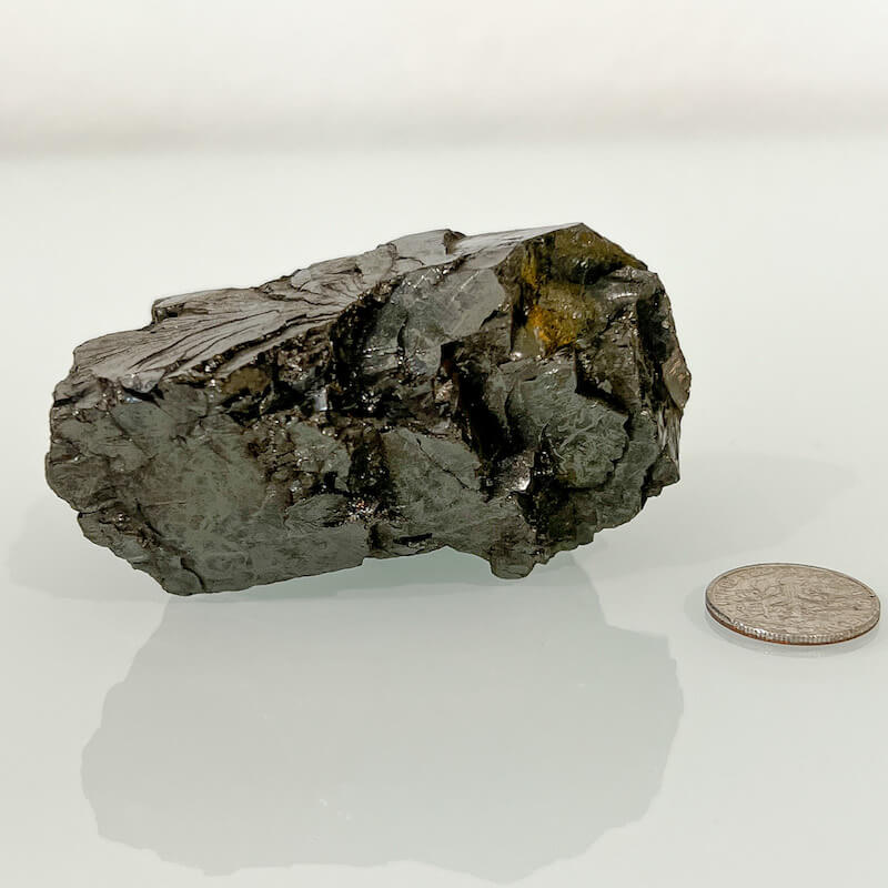 Elite Shungite 2.2 Inch 44.27 Gram Natural Crystal - Russia – Crystalarium
