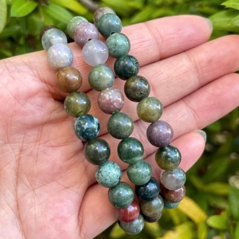 Fancy-Jasper-Bead-Bracelet. MagicCrystals.com