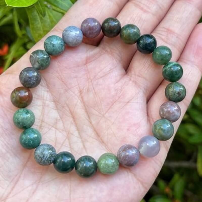 Fancy-Jasper-Bead-Bracelet. MagicCrystals.com