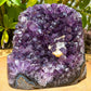 Large Polished Amethyst Geode Cluster - Cathedral Amethyst - Group 3. Amethyst Polished Geode - Cathedral Amethyst - Magic Crystals. Polished Cut Base Amethyst Cluster.