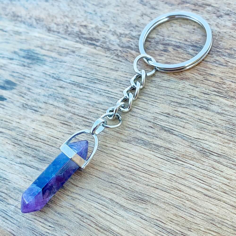 Natural Stone Birthstone Keychain Amethyst, Tiger Eye, Agate, Ore Folk  Crafts Gemstone Pendant For Meditation And Hanging From Carshop2006, $2.86
