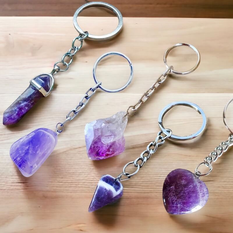 POWer outlet Crystal Keychain