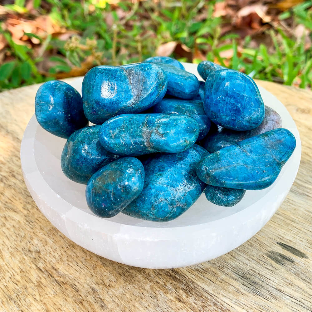 Blue apatite shop