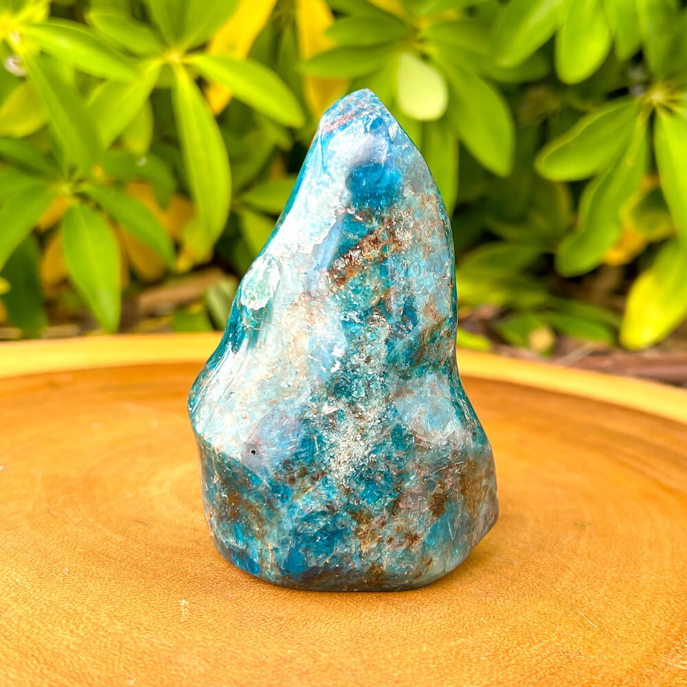 Looking for a Blue Apatite Flame - Carved Apatite Free Form? Shop for Natural Blue Apatite flame at Magic Crystals. We carry the very best in unique, handmade Blue Apatite flame.Quartz Crystal Ball, Home Decoration, energy crystal. Apatite assists with MOTIVATION and MANIFESTATION. Gemini stone. 