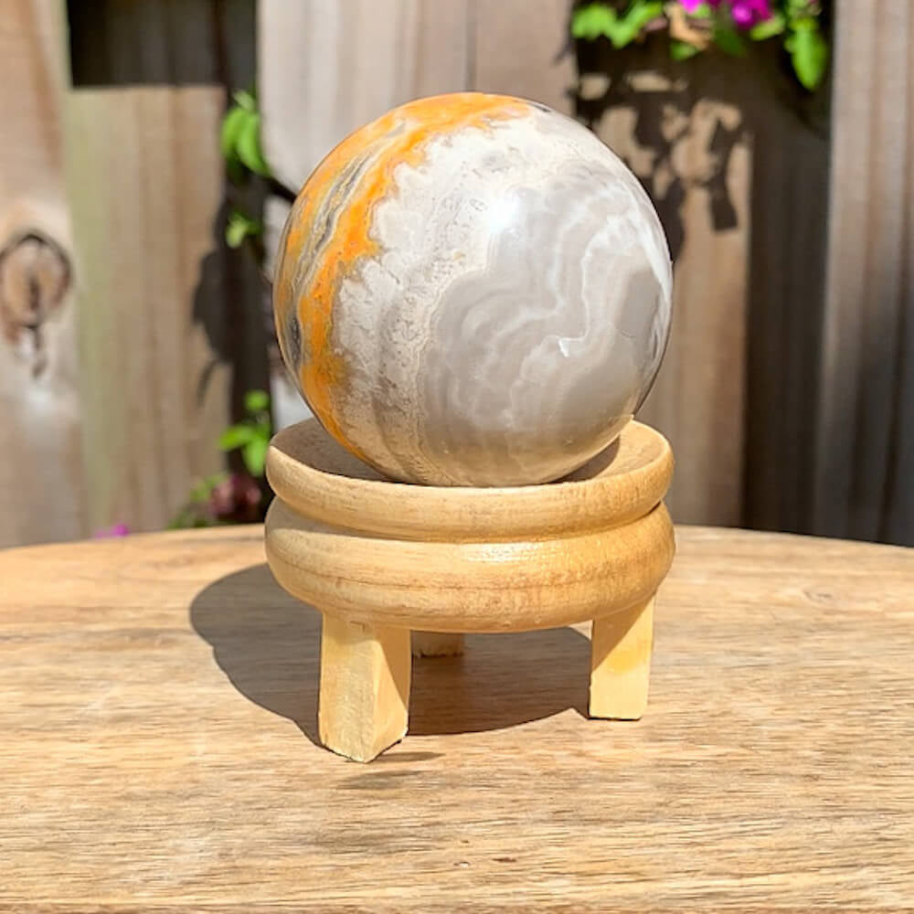 BumbleBee Jasper Crystal Ball orders Sphere