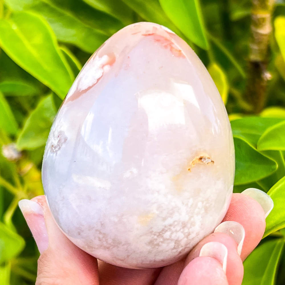 Set deals of 3 Flower Agate Eggs + Freebies