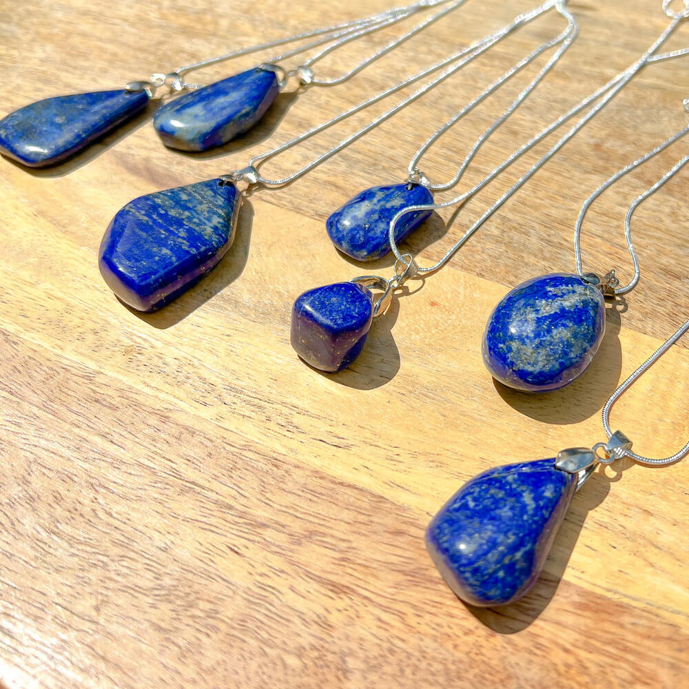 Lapis Lazuli Necklace~ AAA Lapis Lazuli Handmade Necklace~ Drop hotsell Cut Lapis Lazuli Necklace~ Necklace For Women~ Natural Lapis Necklace.