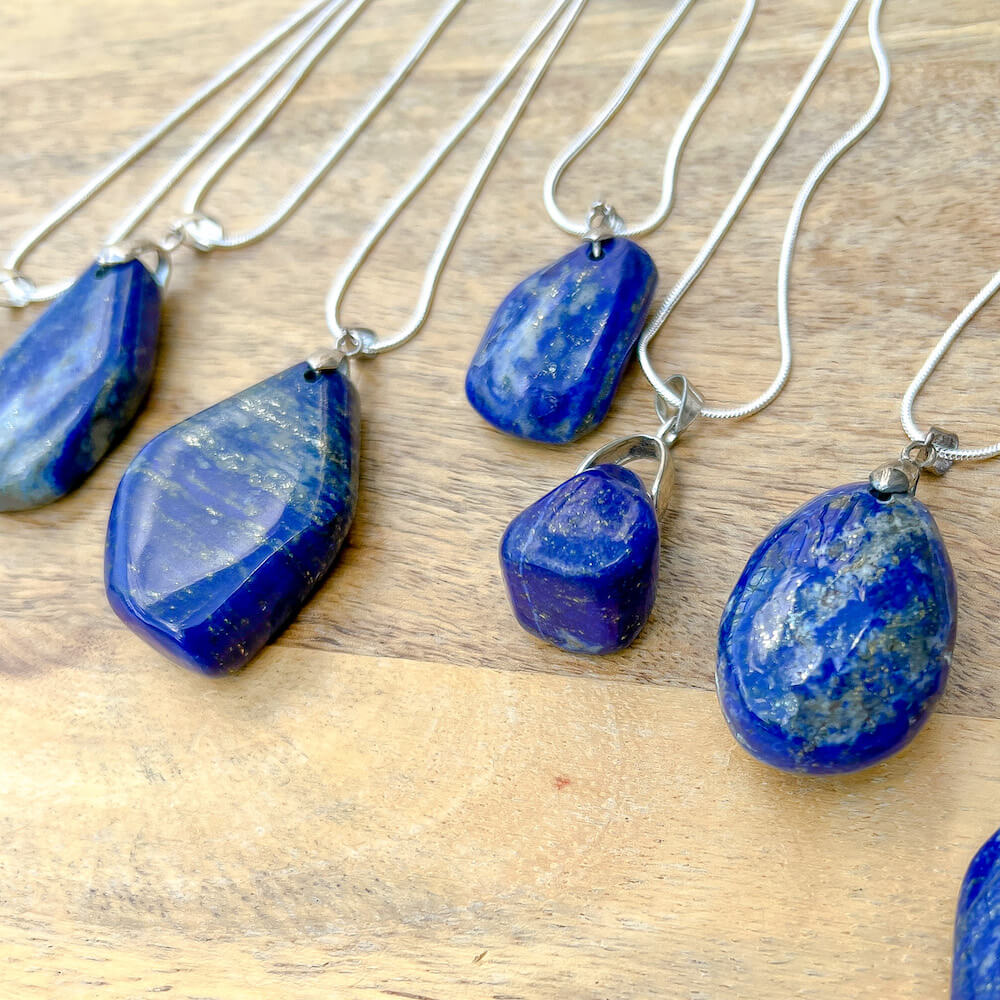 Genuine lapis on sale lazuli pendant