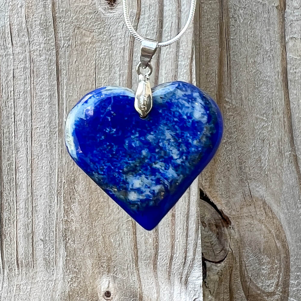 Popular Artisan Crystal lapis Natural Stone Pendant Necklace Owlheart Inc