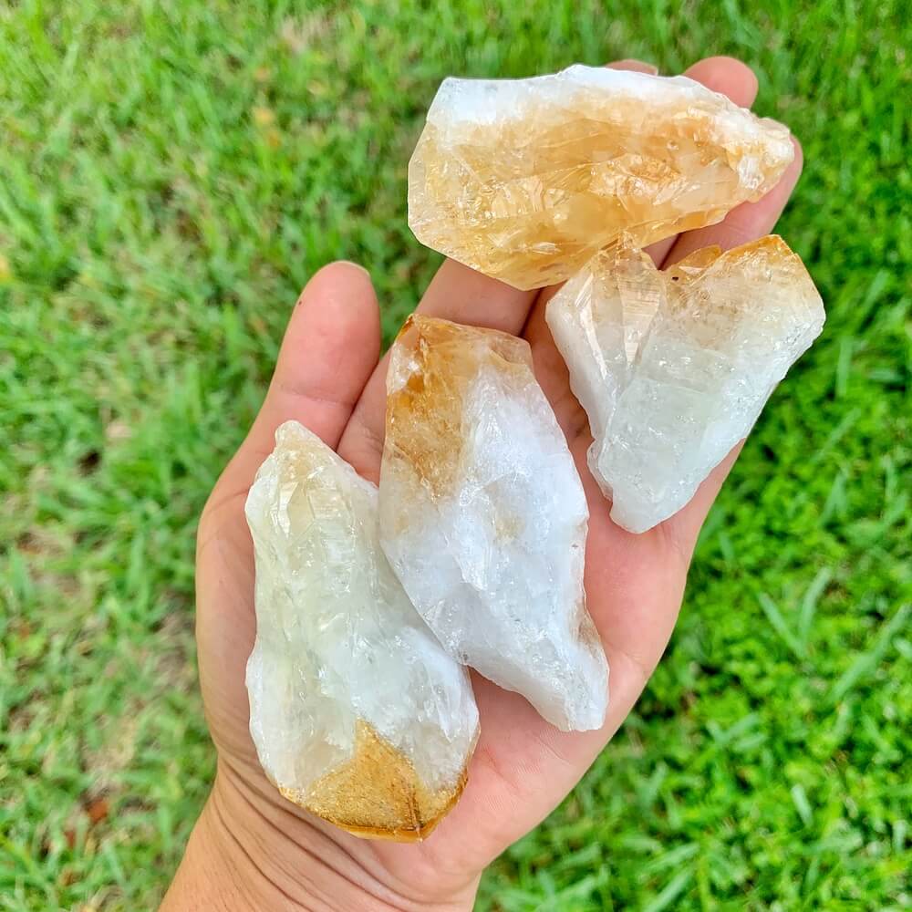 Check out our Citrine Stone Crystal Point when you shop at Magic Crystals. Large Citrine Point 3-4 inches long. Healing Crystal, Metaphysical Healing, Chakra Stone. What is Citrine? Citrine is a mineral, member of the Quartz family. Citrine Crystal meaning is ABUNDANCE and MOTIVATION. Citrine stone benefits and more.