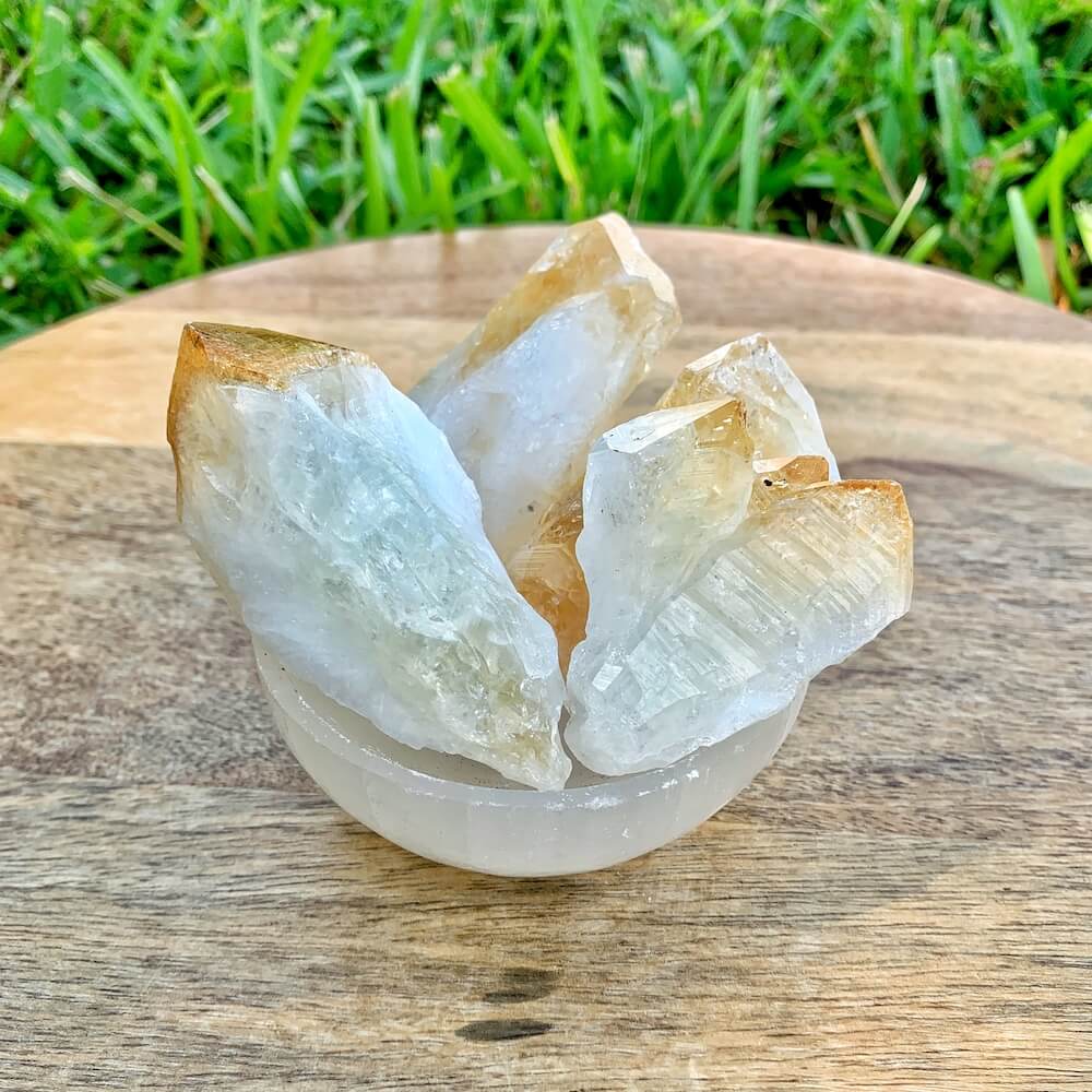 Check out our Citrine Stone Crystal Point when you shop at Magic Crystals. Large Citrine Point 3-4 inches long. Healing Crystal, Metaphysical Healing, Chakra Stone. What is Citrine? Citrine is a mineral, member of the Quartz family. Citrine Crystal meaning is ABUNDANCE and MOTIVATION. Citrine stone benefits and more.