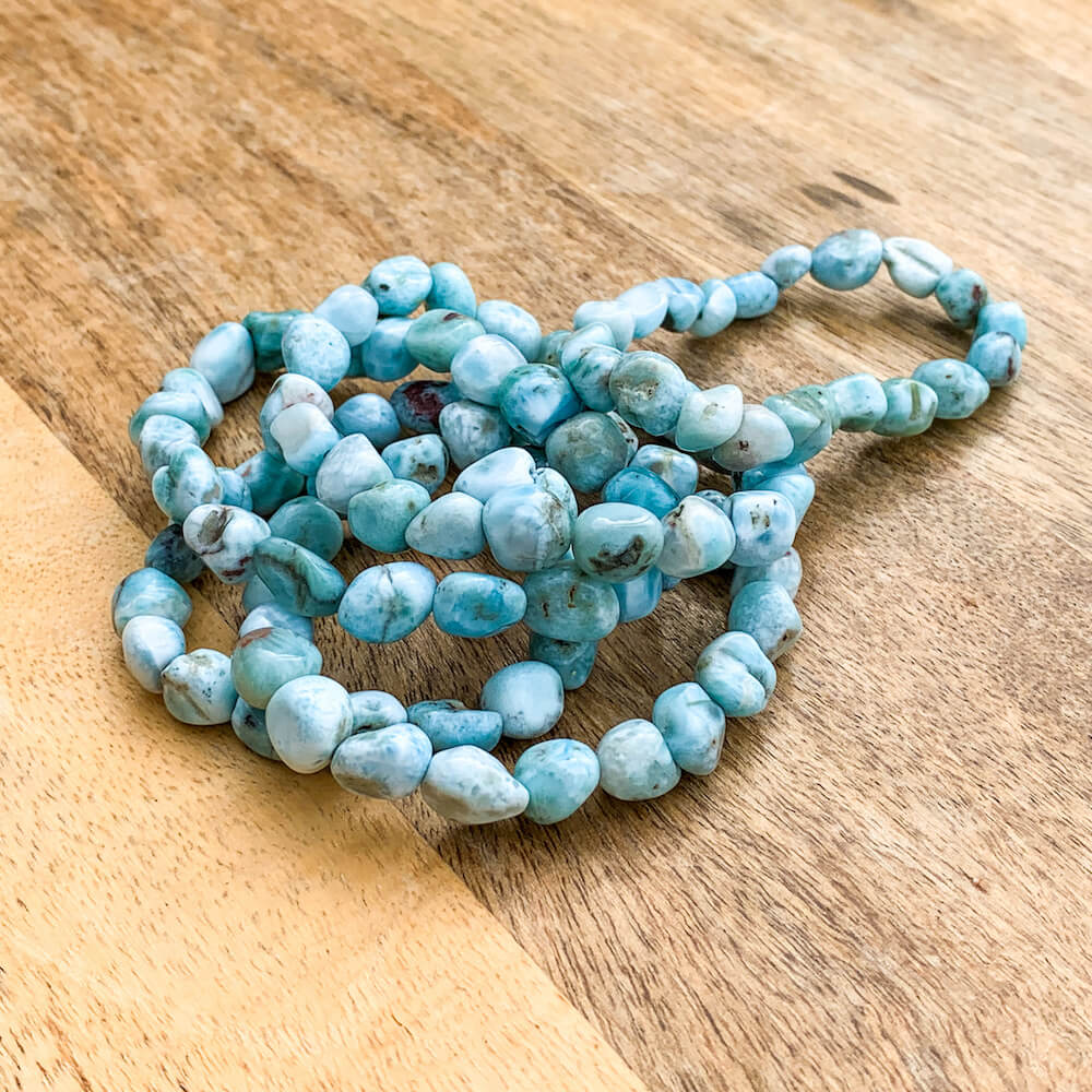 AAA Larimar Bracelet - Caribbean Larimar Jewelry - Magic