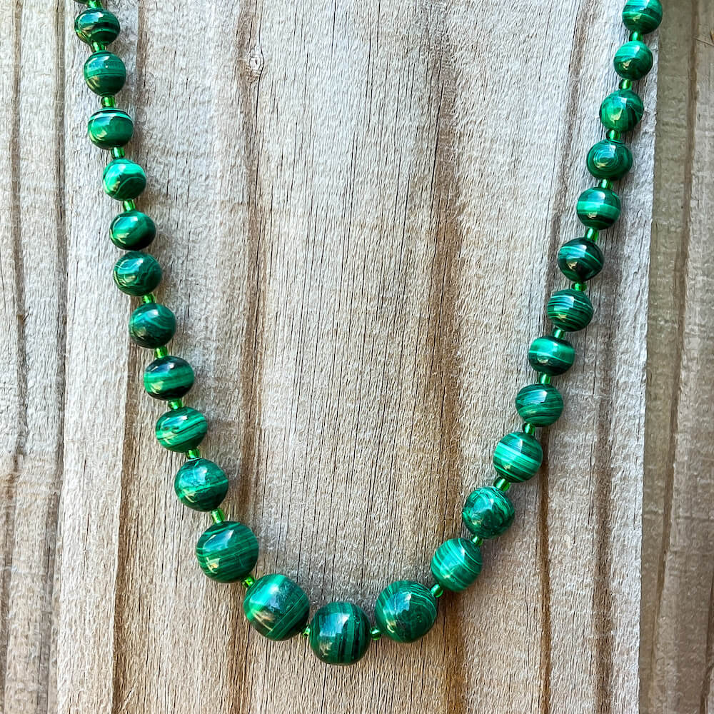 Malachite Beads Bracelet1