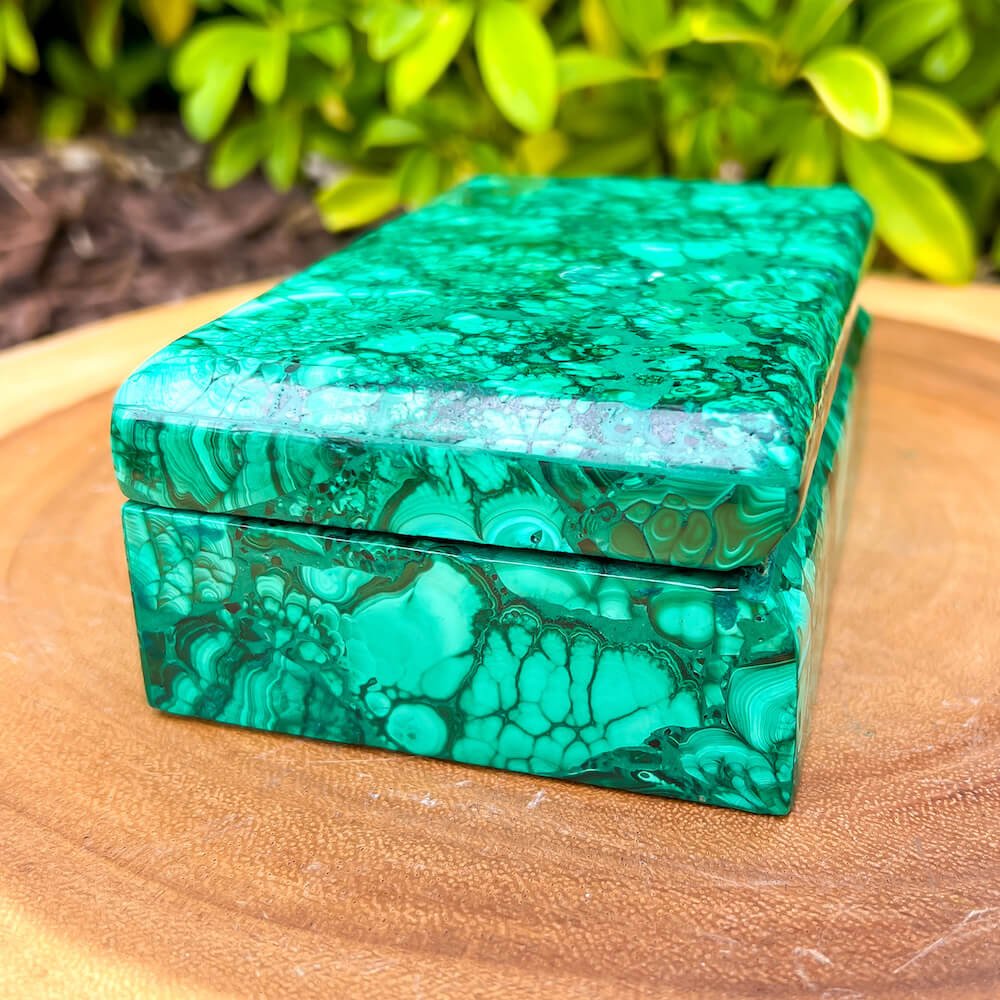 Looking for Genuine Malachite Carving? Shop at Magic Crystals for Genuine Malachite Box #C - Malachite Carved Jewelry Box - Malachite from Congo, Malachite Jewelry Box, Natural Stone Beautiful Quality Polished Malachite Box, Malachite Gemstone Box, Home Decor. malachite jewelry, malachite stone.