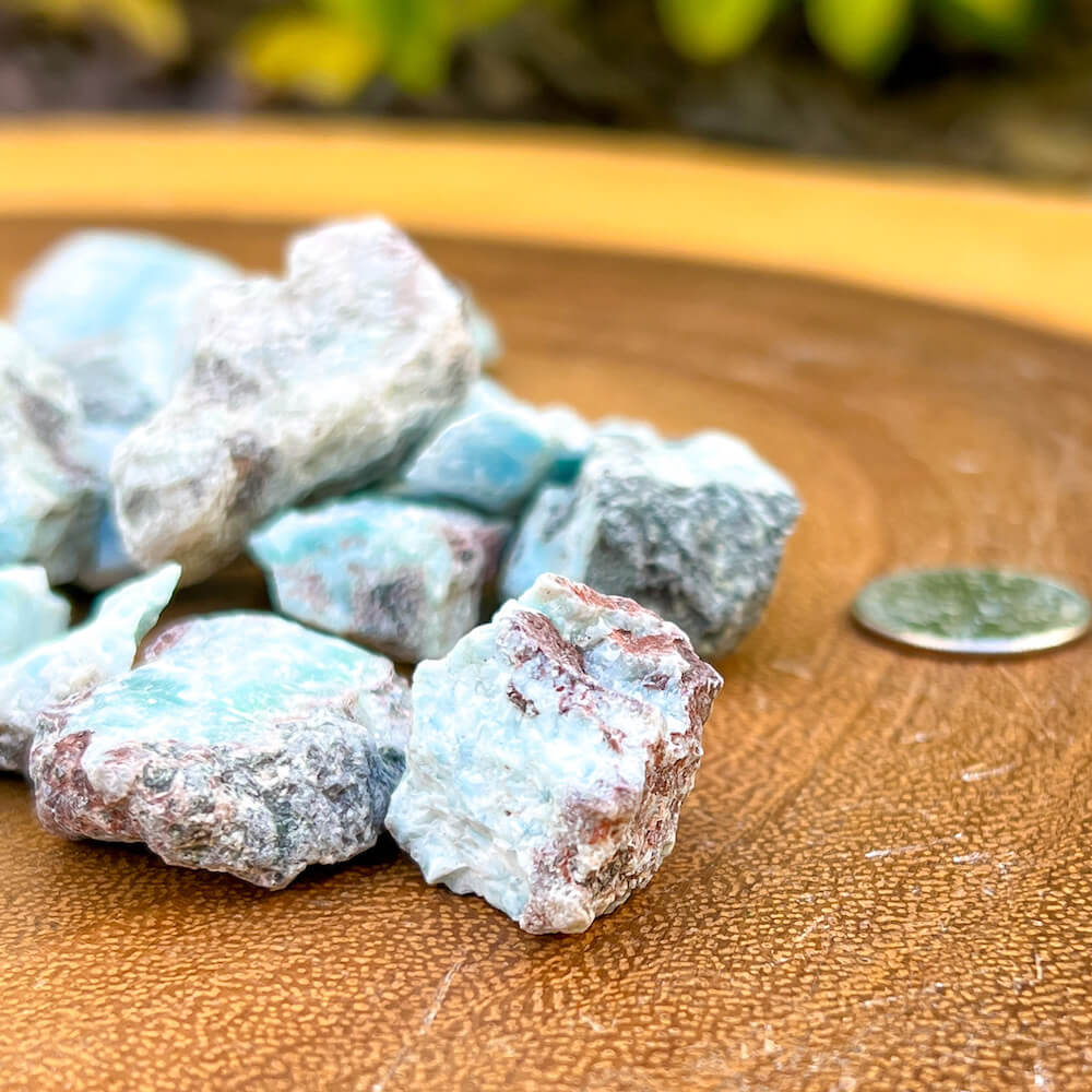 Larimar from Dominican Republic Ocean. Shop Genuine Larimar Rough stone at Magic Crystals.  Gift For Her. Larimar gemstones. Find Raw Larimar Rough Stone  - Healing Crystals and Stone - throat Chakra with FREE SHIPPING available. Unpolished Larimar. Ocean Stone