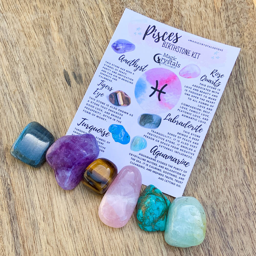 Pisces hot sale star stone