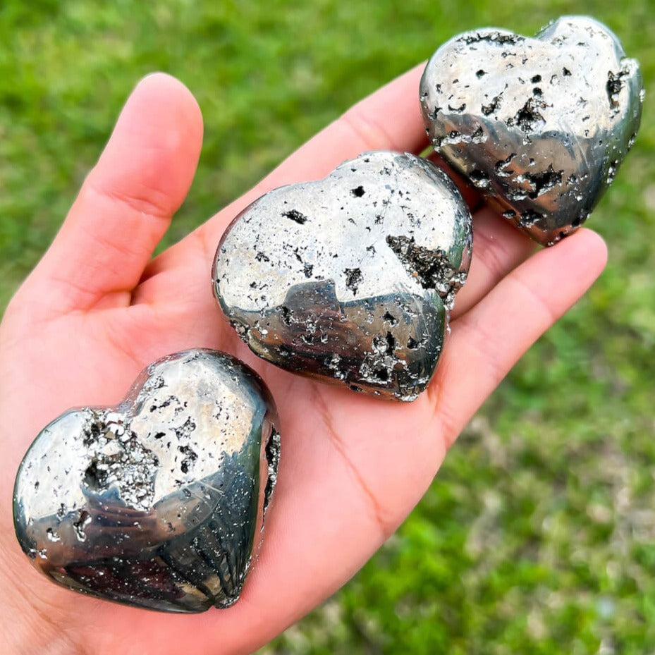 Pyrite store puffy heart