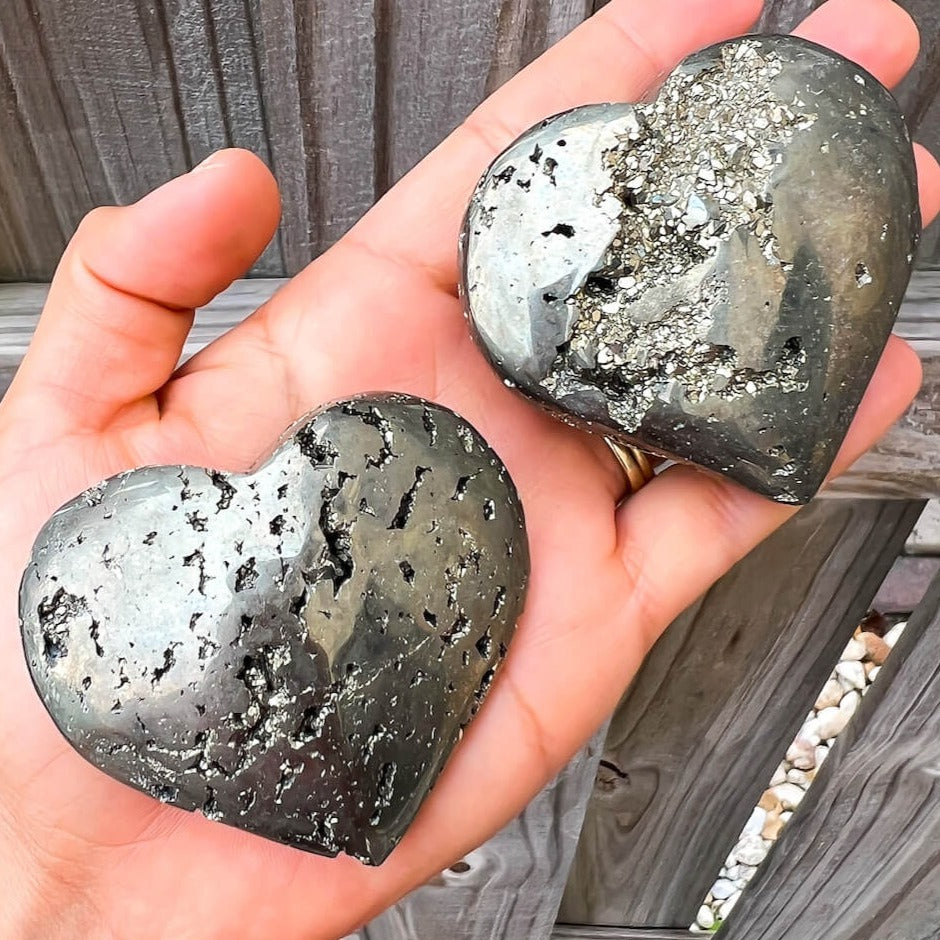 Pyrite puffy heart deals