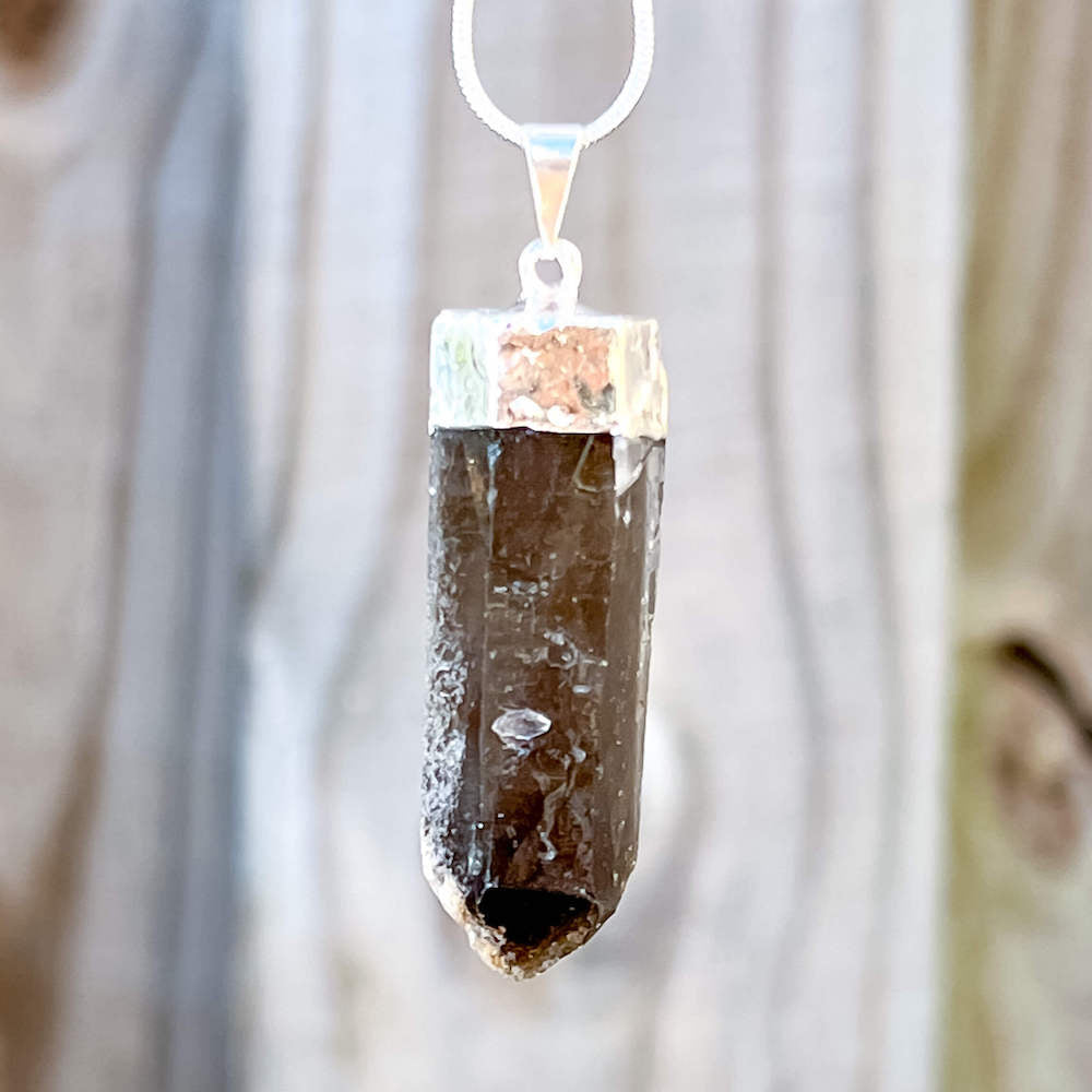 Jasper Pendant Necklace - Handmade With outlet Tigers Eye + Smokey Quartz + Lava Stone - Only One Available