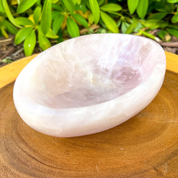 Rose Quartz Crystal Bowl - Rose Quartz Bowl - Magic Crystals