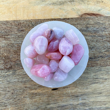 Tumbled Rose Quartz Stone  MAGIC CRYSTALS – Magic Crystals