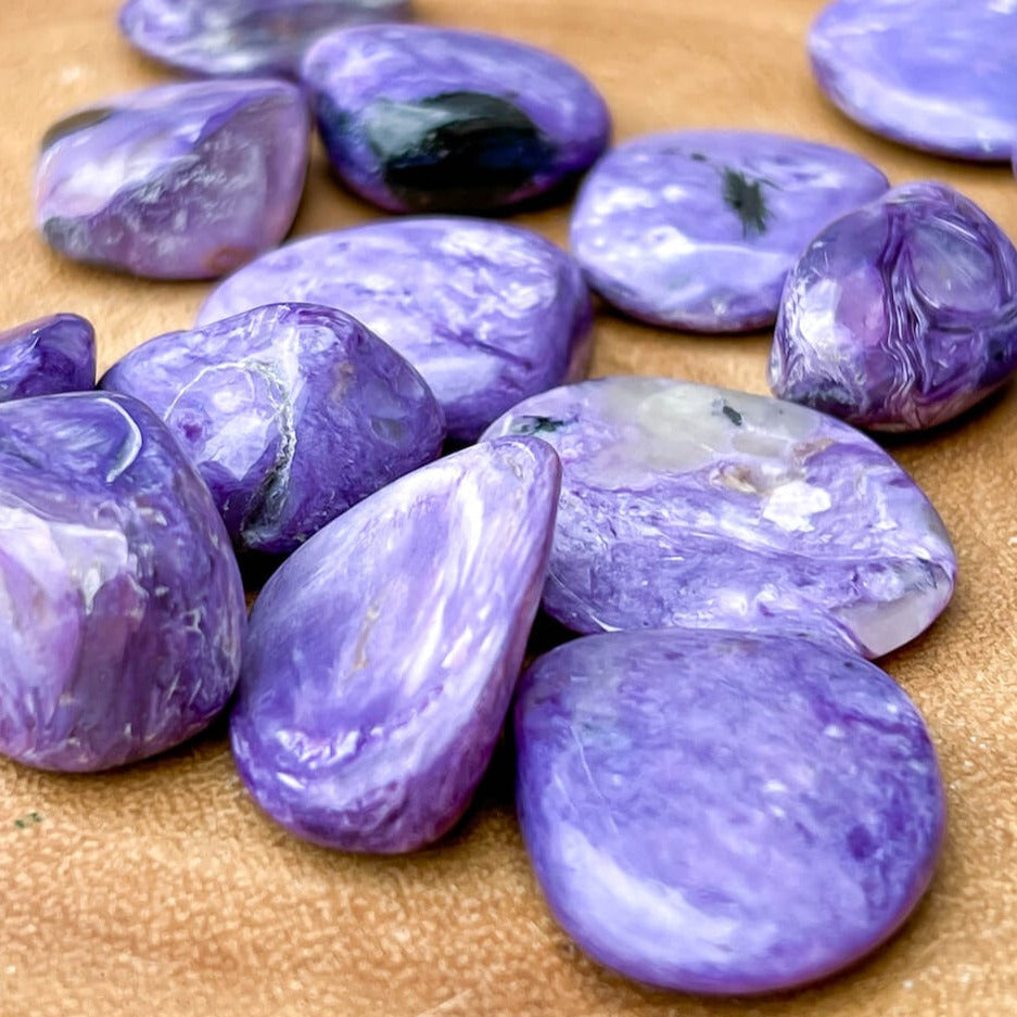 Large Charoite on sale Egg